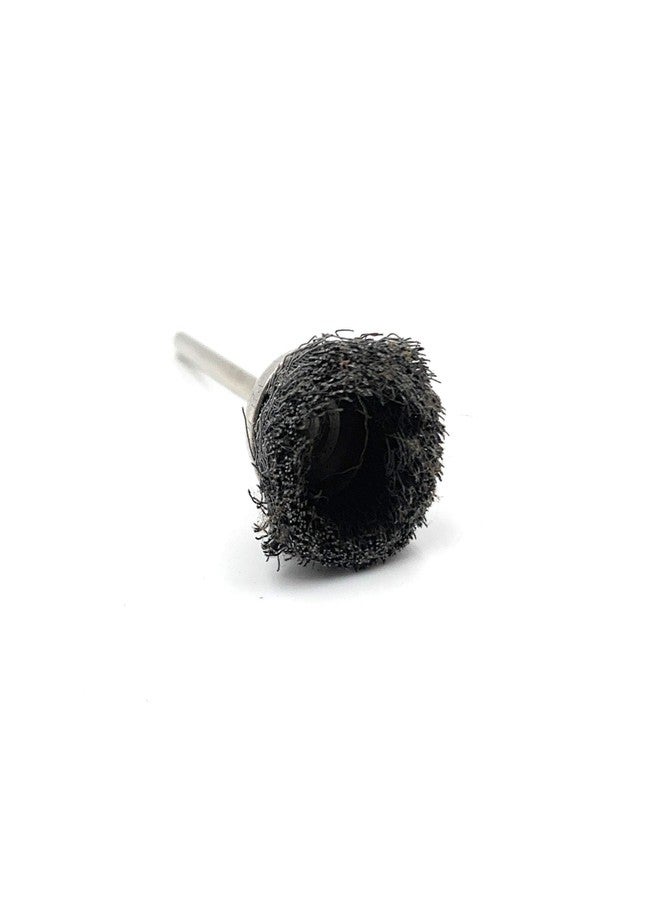 Aone Steel Wire Cup End Brush 5pcs for Satin/Brushed Finish, Rust Removal & Cleaning for Dremel Rotary Tool, Micro Hand Motor, Polishing Motor for Jewellery Making, Watchmaking, Model Making - Image 4